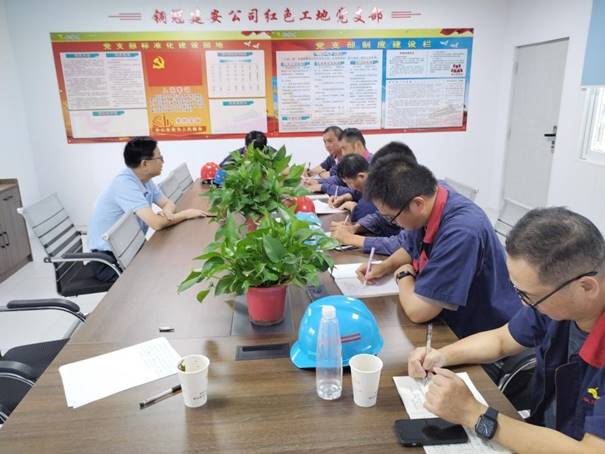 公司開展第三季度安全、環(huán)保、消防綜合檢查 