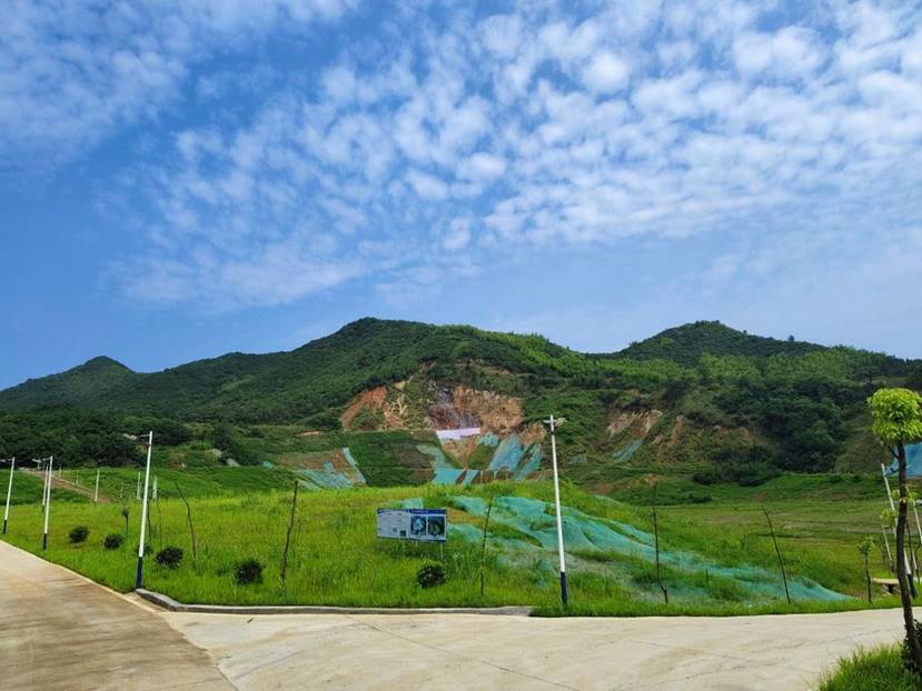 銅山、前山露天采坑復(fù)墾項目完成